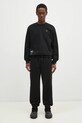 AAPE sweatshirt Moon Face Logo AAPSWMB318XXN black