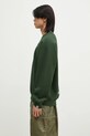 AAPE sweatshirt Moon Face Logo AAPSWMB319XXN green AW24