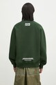 Clothing AAPE sweatshirt Moon Face Logo AAPSWMB319XXN green
