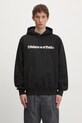 thisisneverthat hanorac de bumbac T-Logo Hoodie imprimeu negru TN243TSWHO01