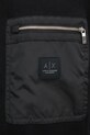 Bavlnená mikina Armani Exchange čierna XM000121.AF10830