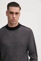 Вовняний светр Armani Exchange темно-синій 6DZM2X.ZM4MZ