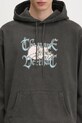 Хлопковая кофта thisisneverthat Sleepy Cat Hoodie серый TN243TSWHO09