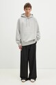 Bavlněná mikina Wood Wood Fred hoodie 25217 30250243 šedá
