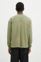 Clothing NEIGHBORHOOD cotton longsleeve top 242FPNH.CSM15 green