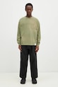 Pamučna majica dugih rukava NEIGHBORHOOD 242FPNH.CSM15 zelena