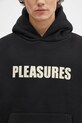 Кофта PLEASURES Wave Quilted чёрный P24W007