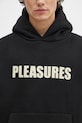 Кофта PLEASURES Wave Quilted чорний P24W007