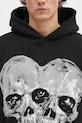 Кофта PLEASURES Double Skull чёрный P24W022
