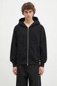 PLEASURES sweatshirt Dragon Zip P24W032 black AW24