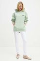Pamučna dukserica Filling Pieces 80614086001 zelena
