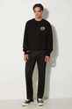 Одяг Бавовняна кофта Filling Pieces Gowtu 74533921861 чорний
