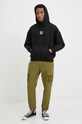 Vertere Berlin hanorac de bumbac negru VER.H128