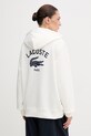 Ρούχα Βαμβακερή μπλούζα Lacoste SH2740 μπεζ