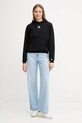 Lacoste bluza bawełniana czarny SH2740