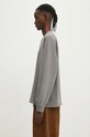 A.P.C. felpa in cotone Kick Out COHBT.M27954.LAD grigio AW24