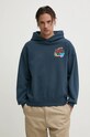 Inbetweeners hanorac de bumbac F4TWUAHS039 bleumarin AW24