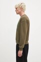Bavlnená mikina Andersson Bell Milan Embroidery Sweatshirt atb1149u zelená AW24