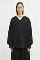 Pangaia bluza 10002237 czarny AW24
