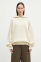 Pangaia cashmere jumper 10002216 beige AW24