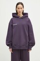Pangaia bluza bawełniana 10001740 fioletowy AW24