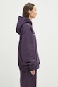 Pangaia cotton sweatshirt violet 10001740