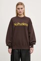 No Problemo cotton sweatshirt NP20002.02 brown AW24
