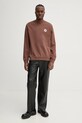 Converse bluza 10027001.A04 brązowy AW24