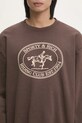 Βαμβακερή μπλούζα Sporty & Rich Riding Club ST071512244BR03