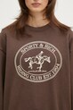 Βαμβακερή μπλούζα Sporty & Rich Riding Club ST071512244BR03