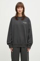Sporty & Rich cotton sweatshirt Wimbledon ST071512304BA02 gray AW24