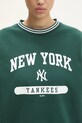 Sporty & Rich bluza bawełniana League zielony ST045505634GR10