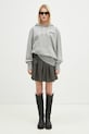 JW Anderson felpa in cotone Prickly Back Print Hoodie JW0210.PG1668.905
