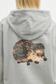 JW Anderson hanorac de bumbac Prickly Back Print Hoodie JW0210.PG1668.905