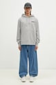 JW Anderson felpa in cotone Prickly Back Print Hoodie JW0210.PG1668.905