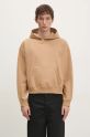 JW Anderson bluza bawełniana Anchor Logo Hoodie bawełna beżowy JW0183.PG1631.132