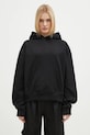 JW Anderson bluza bawełniana Anchor Logo Hoodie JW0183.PG1631.999 czarny AW24