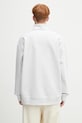 Одежда Кофта Carhartt WIP Half Zip American Script Sweat I027014.482XX серый