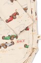Φορμάκι μωρού Konges Sløjd BASIC LS NEWBORN BODY GOTS μπεζ KS101414.B