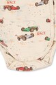 Φορμάκι μωρού Konges Sløjd BASIC LS NEWBORN BODY GOTS KS101414.B μπεζ