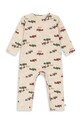Konges Sløjd rampe pentru copii BASIC ONESIE GOTS Produs pentru bebe bej KS101416.B
