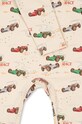 Konges Sløjd rampe pentru copii BASIC ONESIE GOTS bej KS101416.B