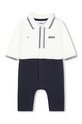 BOSS salopete bebelusi din bumbac bleumarin J51054.