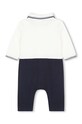 BOSS salopete bebelusi din bumbac J51054. bleumarin AW24