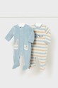 Kombinezon za bebe Mayoral Newborn 2-pack Proizvod za bebe plava 2794.1F.Newborn.9BYH