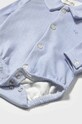 Дитяче бавовняне боді Mayoral Newborn 2797.1J.Newborn.9BYH блакитний AW24