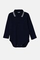 United Colors of Benetton body din bumbac pentru bebelusi bleumarin 3CDIAB00F.W.Reproposed