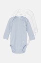 United Colors of Benetton body din bumbac pentru bebelusi 3-pack 3-pack albastru 3GI70B089.W.Repro.9BYH