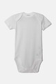Дитяче бавовняне боді United Colors of Benetton 3-pack 3 шт блакитний 3GI70B079.W.Repro.9BYH