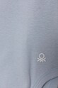 Дитяче бавовняне боді United Colors of Benetton 3-pack 3GI70B079.W.Repro.9BYH блакитний
